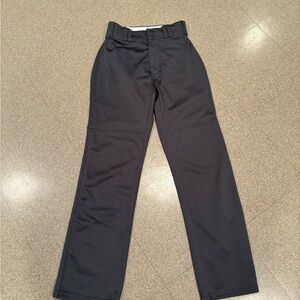 Alleson Dark Gray Baseball Pants, mens size small